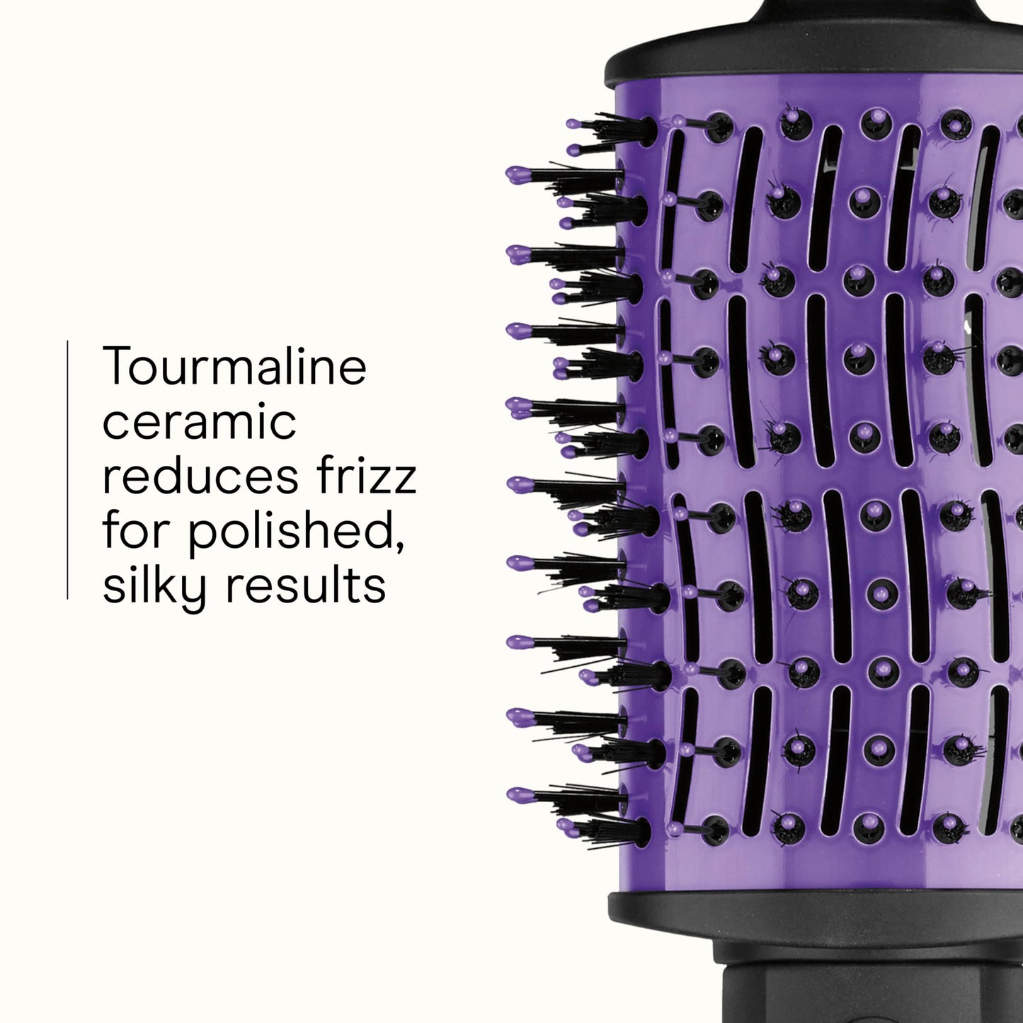 The Knot Dr. for Conair BC116C Detangling Hot Air Brush, Wet/ Dry Styler, Blow Dryer Brush in Pink, Blowout Brush 3 Heat Settings, 1000 Watts, Dry, Style and Volumize Conair