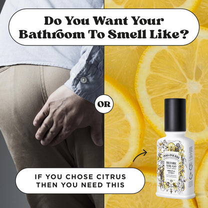 Poo-Pourri Before-You- go Toilet Spray, 4 Oz, Original Citrus