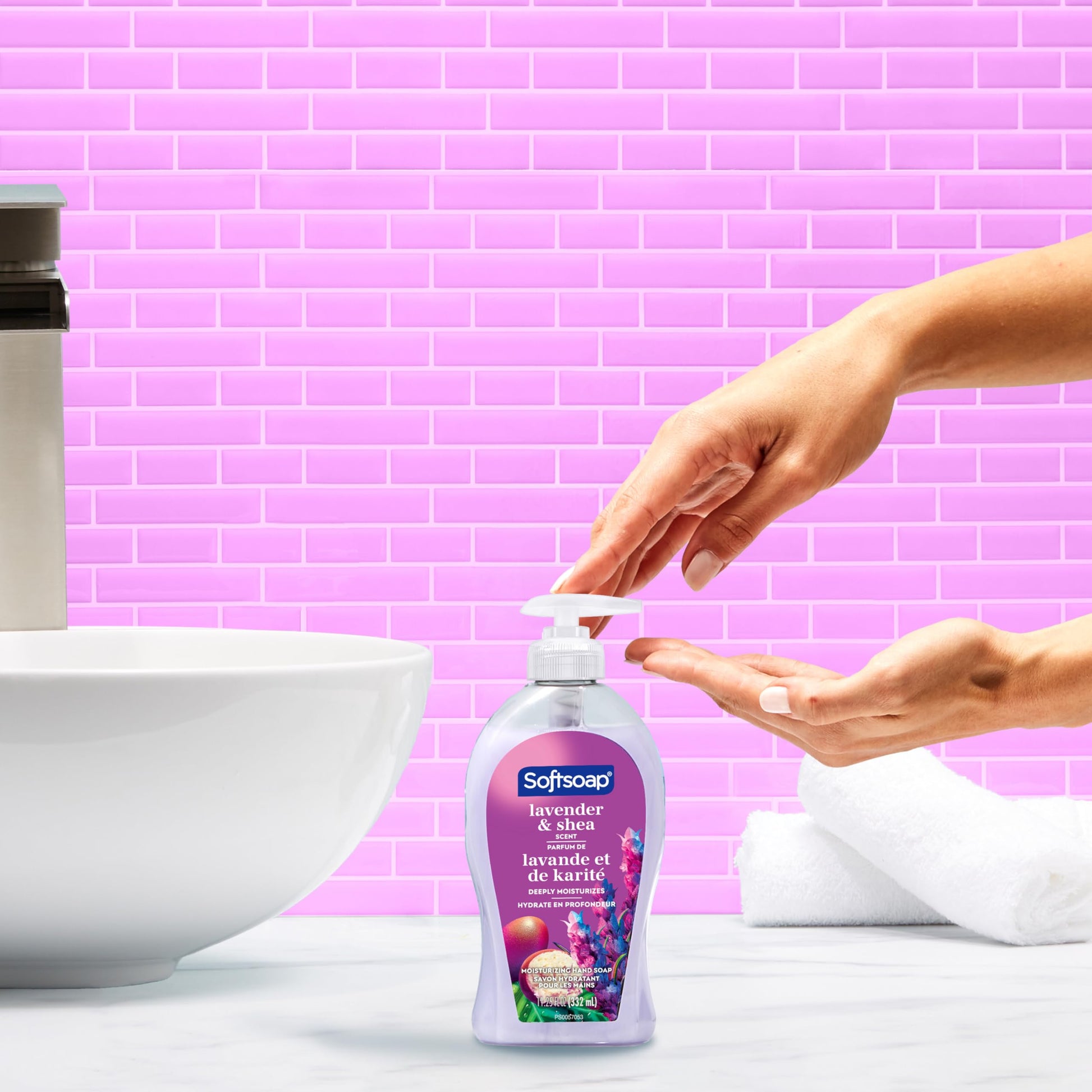 Softsoap Liquid Hand Soap, Lavender and Shea Scent, 332 mL (6 Pack) Softsoap