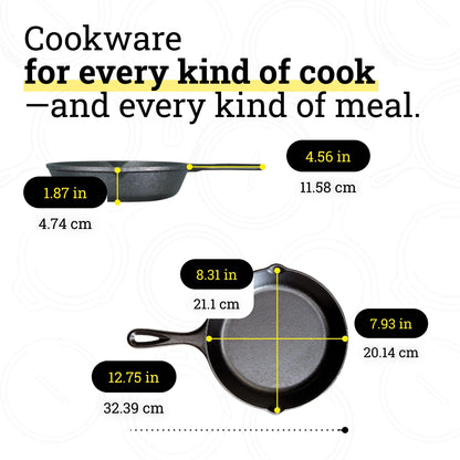 Lodge 8-Inch Pre-Seasoned Cast-Iron Skillet 🍁 All In One Marketplace Canada
