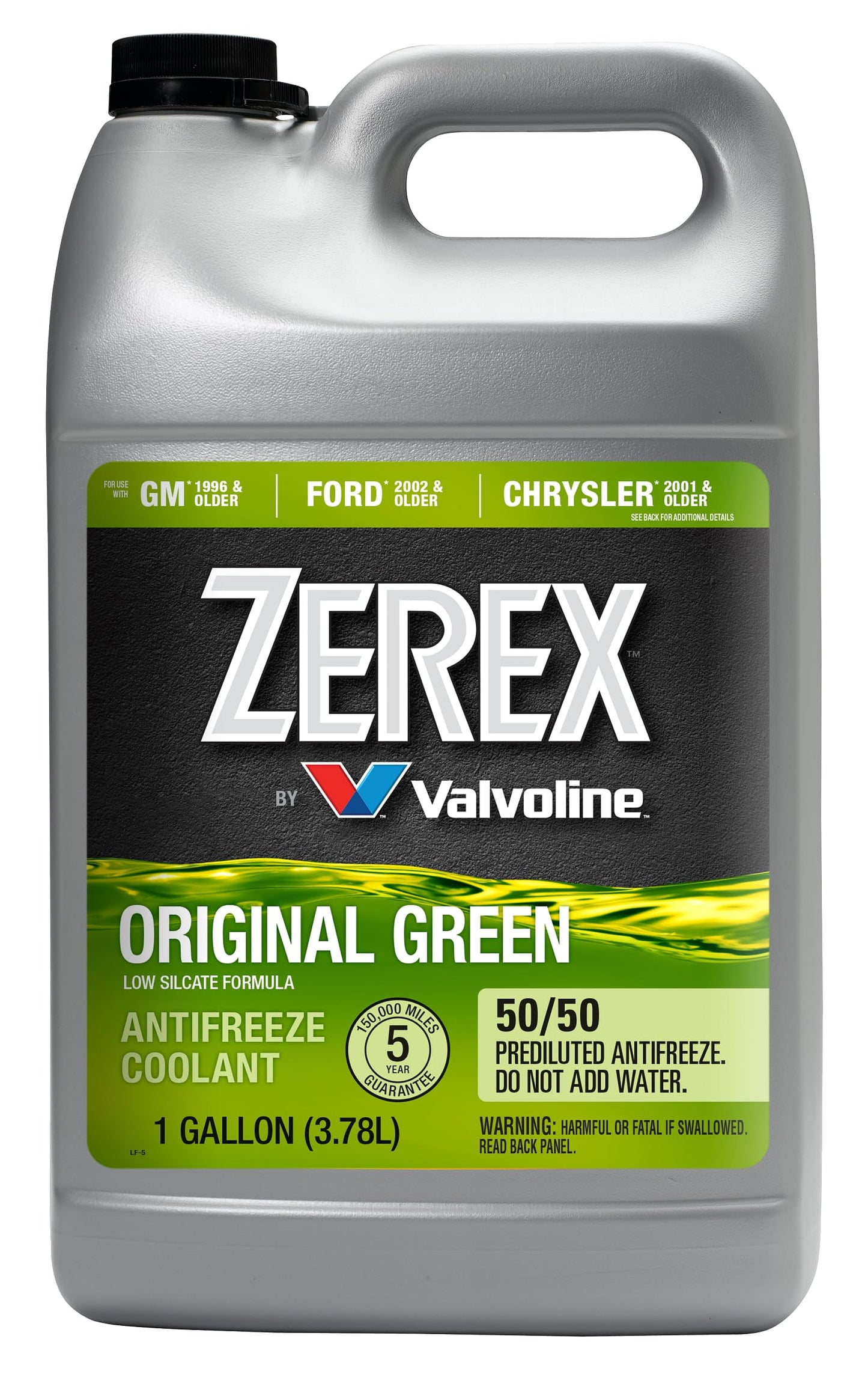 Zerex ZXRU1 Original Green Antifreeze/Coolant - Gallon Zerex