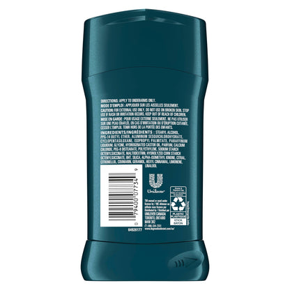 Degree Men Antiperspirant Deodorant for 72-Hour Sweat and Odour Protection, Adventure, 76g (Pack of 4) - Available at All In One Marketplace Canada