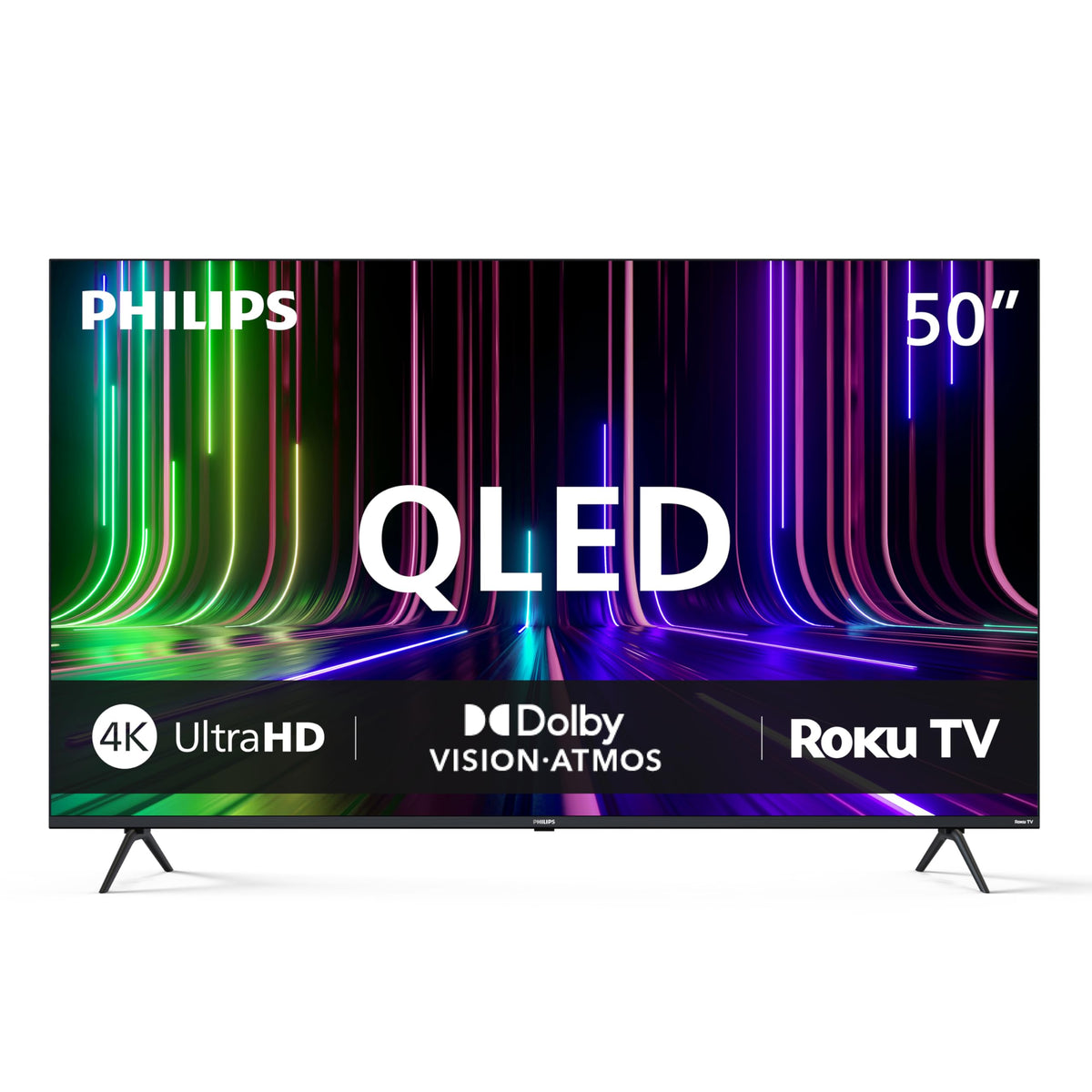 Philips 50PQL7676/F6 7600 Series 50-Inch 4K UHD QLED Roku TV