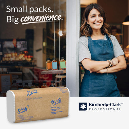 Scott Professional Universal Multifold Paper Towels, Bulk (03650), Absorbency Pockets, 9.2"x9.4", Compressed, Compact (250 Sheets/Pack, 12 Packs/Case, 3,000 Sheet Total) SCOTT PROFESSIONAL