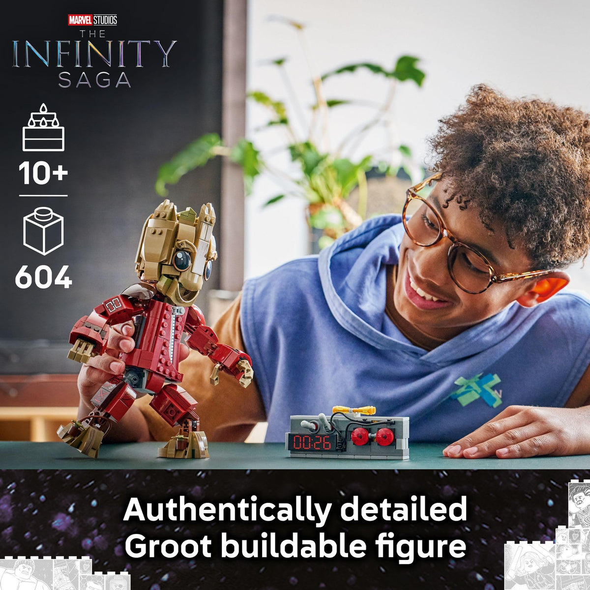LEGO Marvel Ravager Jumpsuit Groot 76341