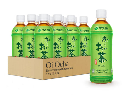 Ito En Oi Ocha Green Tea Ready-to-Drink Beverage, 500 ml (Pack of 12)