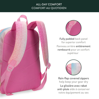 Ensemble coordonné 2 pièces Roots pour enfants, sac à dos de 22,5 L et sac à lunch de 5 L