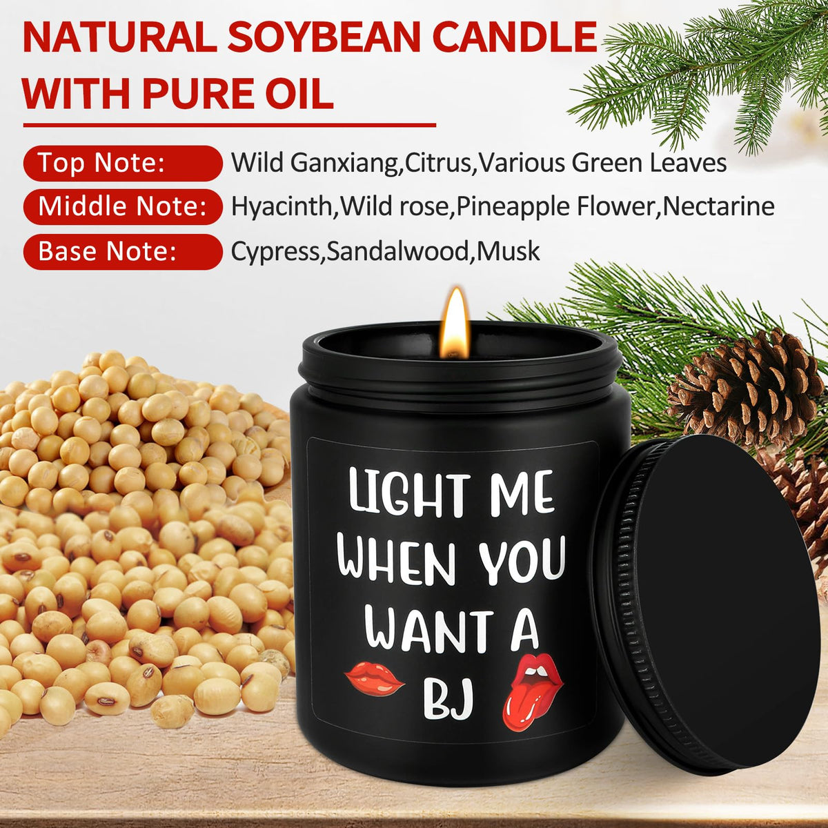 Birthday Gifts for Men- Funny Christmas Valentines Day Gifts for Him Candle 🍁 All In One Marketplace Canada