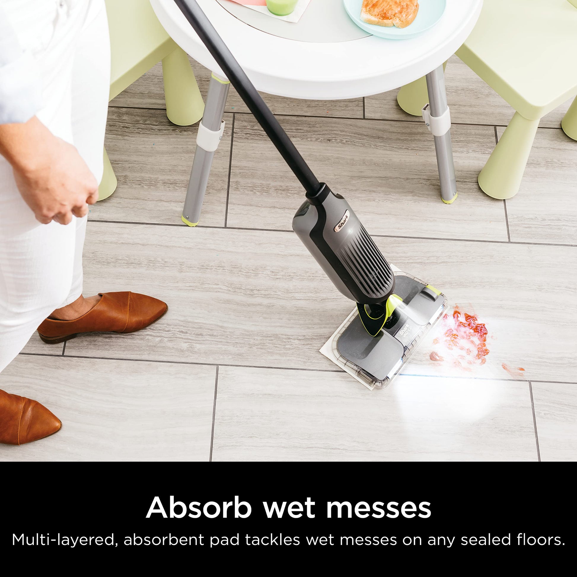Shark VACMOP Disposable Hard Floor Pad Refills, 32 Count, VMP32 Shark