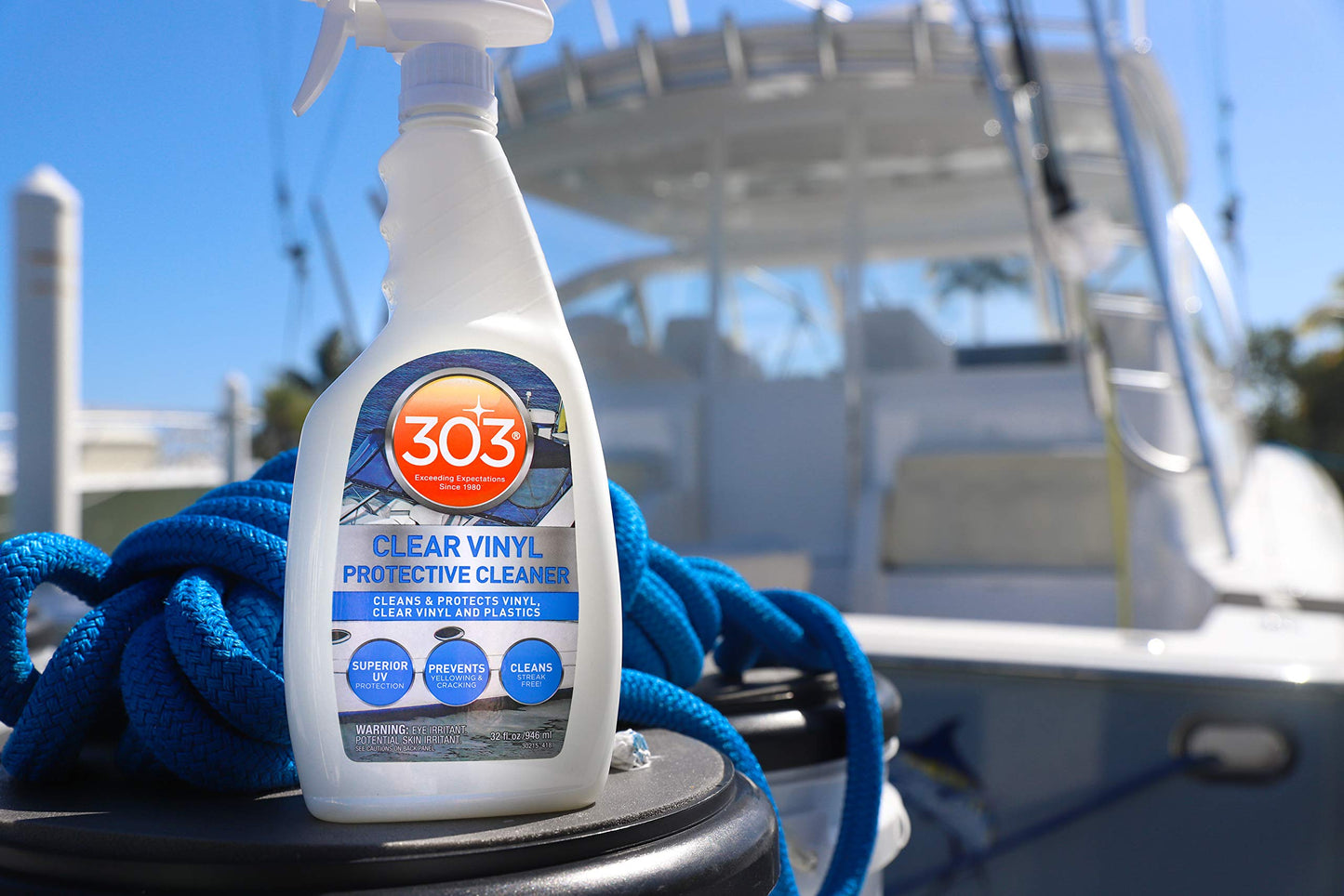 303 30215 Clear Vinyl Protective Cleaner - 32 fl. oz. 303