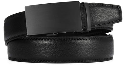 CHAOREN Mens Belt Leather Belts for Men Ratchet Belt, Customizable Fit (35mm)