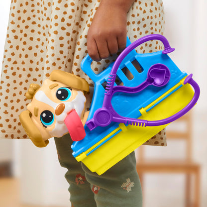 Play-Doh Care 'n Carry Vet Playset for Kids 3 Years and Up with Toy Dog, Storage, 10 Tools, and 5 Modeling Compound Colors, Non-Toxic 🍁 All In One Marketplace Canada