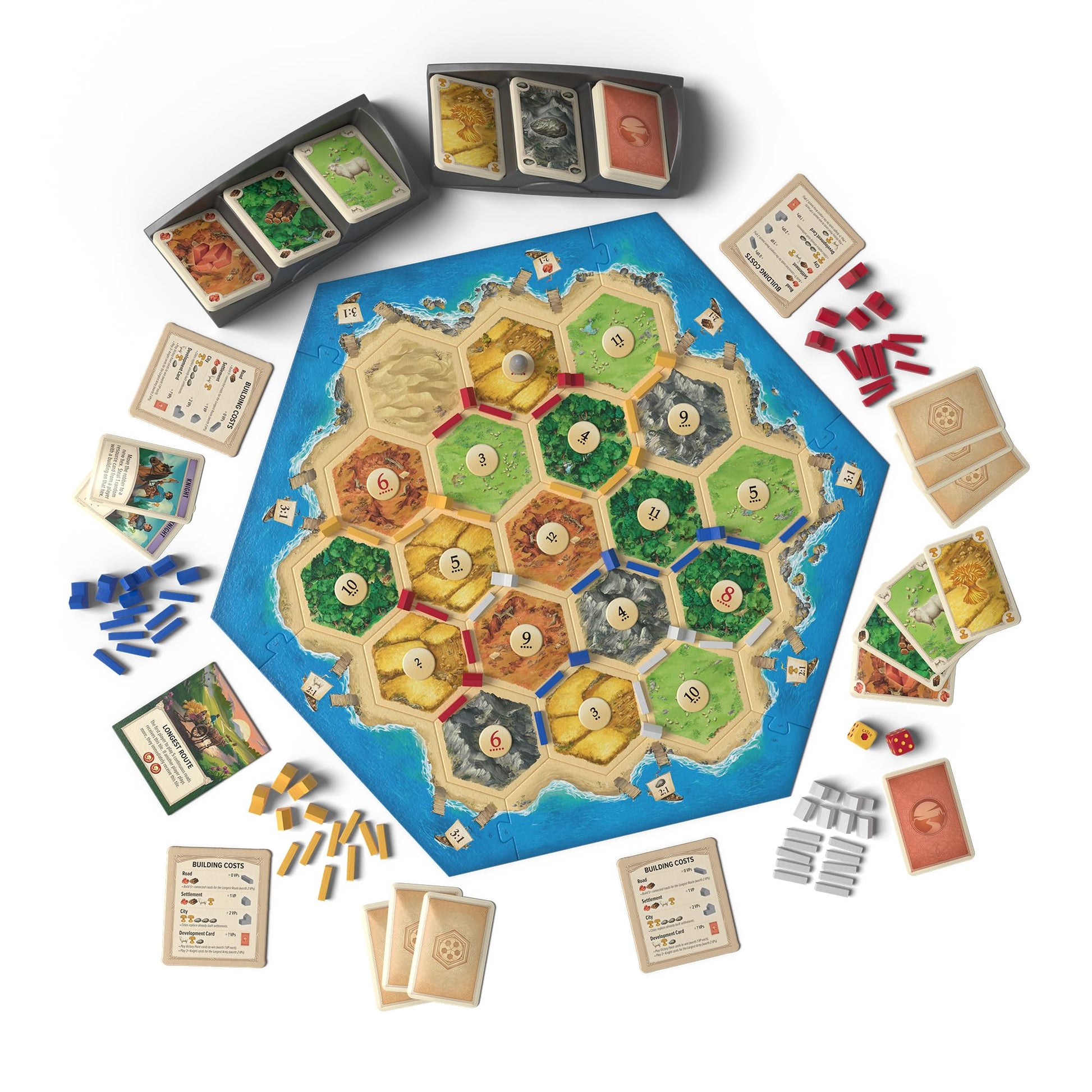 Catan 6th Edition (English Version) - A Game by Asmodee