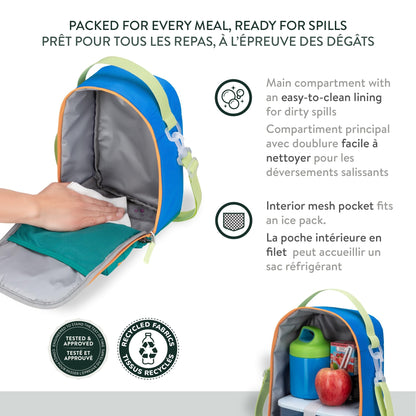 Roots Kids 2-Piece Matching Set, 22.5L Backpack and 7L Lunch Bag