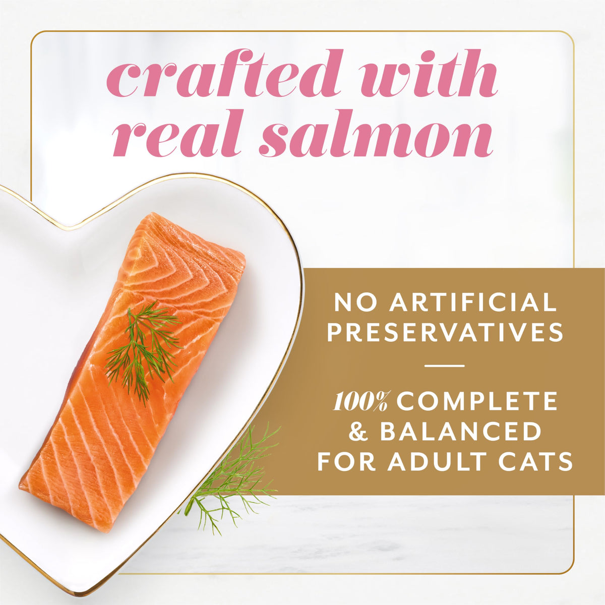 Fancy Feast Gems Wet Cat Food, Mousse Pâté with Salmon 57g (2 Pack x 8)