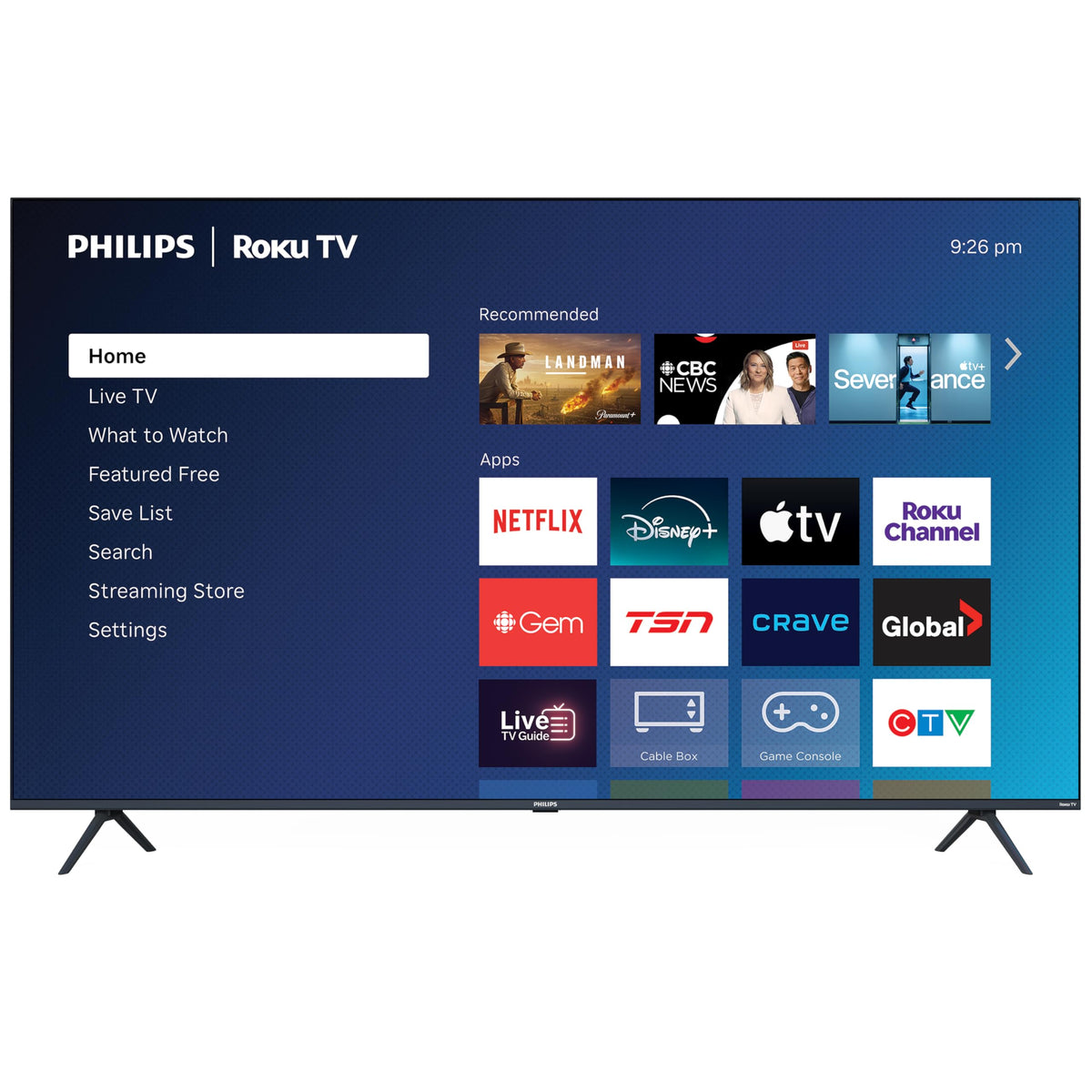Philips 65PQL7676/F6 7600 Series 65-Inch 4K UHD QLED Roku TV