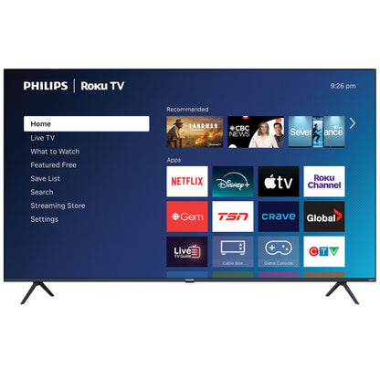 Philips 65PQL7676/F6 7600 Series 65-Inch 4K UHD QLED Roku TV
