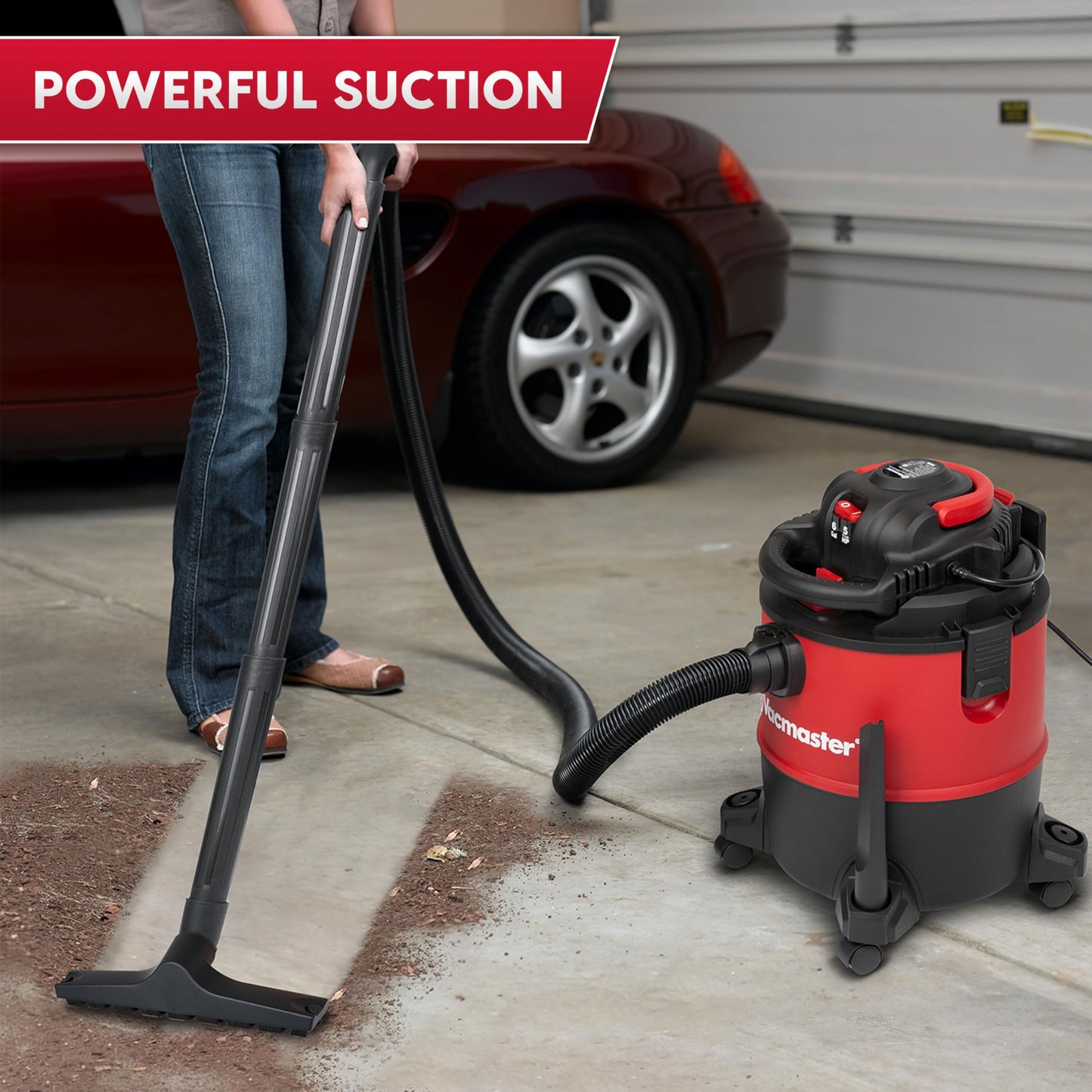 Vacmaster VBVB611PF 1101 6 Gal 5 Peak HP Wet/Dry Vac w. Detachable Blower 🍁 All In One Marketplace Canada