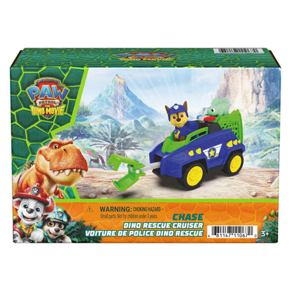 PAW Patrol The Dino Movie Chase Dino Rescue Cruiser Toy Car Vehicle