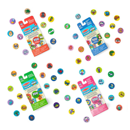 Melissa & Doug Sticker WOW! Mini Activity Pad & Refill Stickers 4-Pack Set 🍁 All In One Marketplace Canada