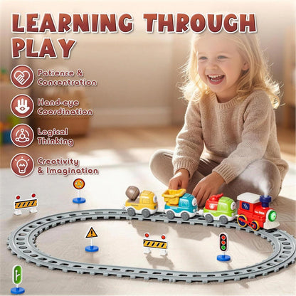 Dimoarch Electric Train Set for Toddlers 1 2 3 4 Year Old Boy Girl 🍁 All In One Marketplace Canada