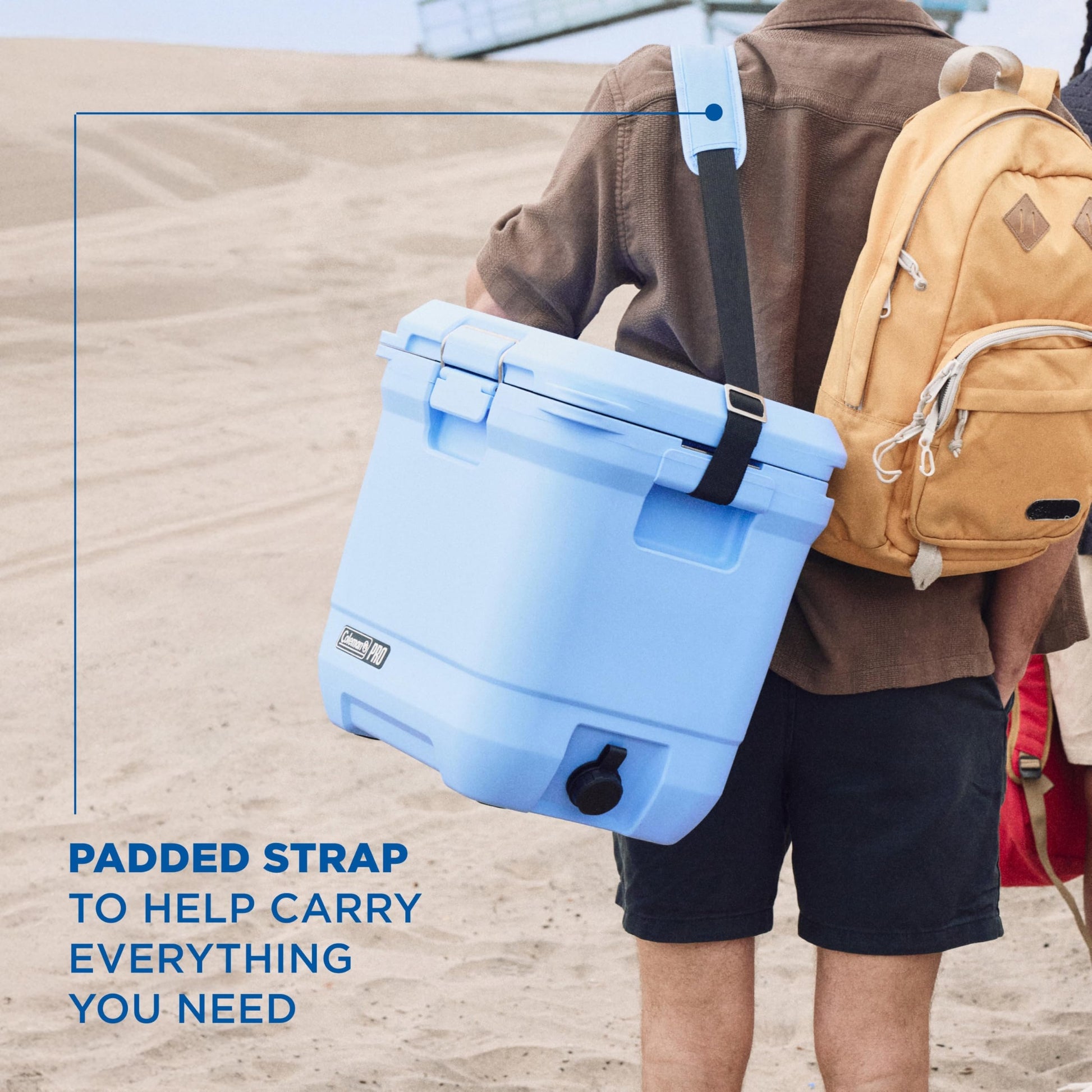 Coleman Pro 25-Quart Premium Hard Cooler, Heavy-Duty Ultra-Light Portable Cooler, Extra-Thick Insulation Keeps Ice up to 3 Days, 36-Can Capacity Coleman
