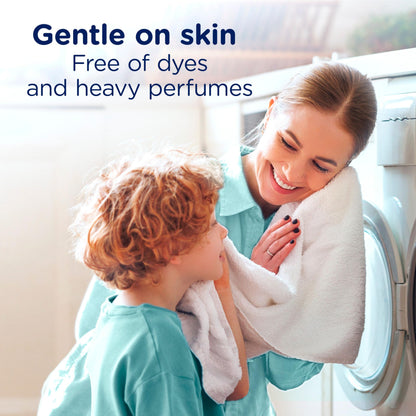 Downy Purifying Rinse Laundry Odour Remover, Cool Cotton Scent, Fabric Softener and Laundry Odour Removal Rinse, Fights Odours at the source, HE Compatible, 1.83 L
