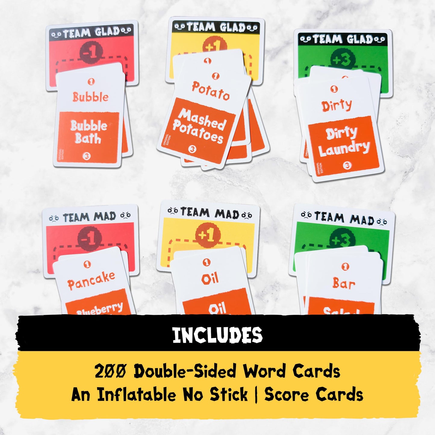 Poetry for Neanderthals by Exploding Kittens - 2+ Players - Ages 7+ - 15 Minutes to Play - Competitive Word Guessing Game - Party Game, Family Game Night, Kid and Adult Card Game - Available at All In One Marketplace Canada