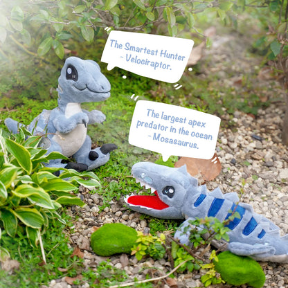TCBunny Baby Dinosaur 12" Bedtime Stuffed Animal Plush Toy, Kid's Gifts for Boys, Girls, Birthday, Valentine, Christmas (Veliciraptor) 🍁 All In One Marketplace Canada