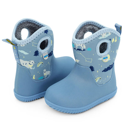 Jan & Jul Waterproof Winter Boots for Toddlers (Wolf and Bear, US 7) 🍁 All In One Marketplace Canada