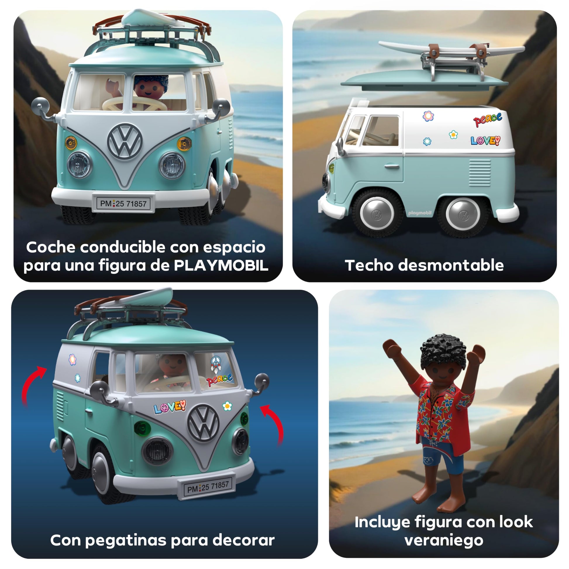 PLAYMOBIL X Volkswagen T1 Camper Playmobil