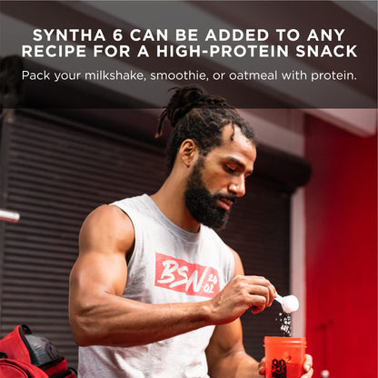 BSN SYNTHA-6 Premium Protein Powder Matrix: Whey Protein + Micellar Casein + Milk Protein Isolate, 2.270g - Vanilla Ice Cream, 48 servings (packaging may vary) BSN