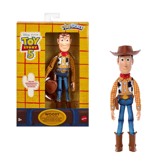 Mattel Disney and Pixar Toy Story 5 Figures, Ragdoll Edition Playscale 7 Inch Assortment, Movie Accurate Soft Collectable Figures