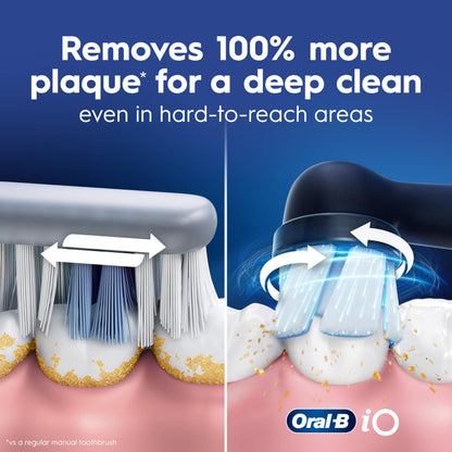 Oral-B iO Series 5 Limited Electric Toothbrush with (3) Brush Head, Rechargeable, Black Oral-B