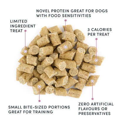 Crumps' Naturals, Mini Friandises d'entraînement agneau (semi-humides), 300 g, Friandises pour chiens