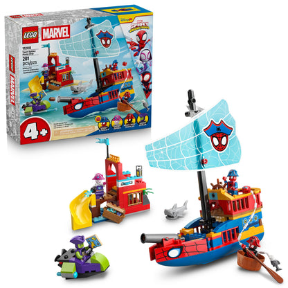 LEGO Marvel Spidey and His Amazing Friends Team Spidey Pirate Ship 11208