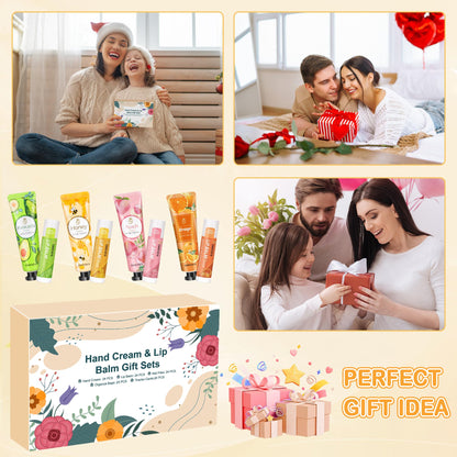 24 Sets Bulk Gifts For Women, Hand Cream Lotion, Lip Balm, Mini Nail Files Gifts Set with Organza Bags, Thank You Card, Baby Shower Bridal Wedding Favor for Guests, Christmas Gifts for Women 🍁 All In One Marketplace Canada