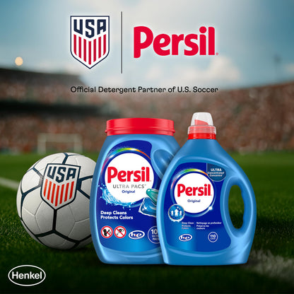 Persil 2x Laundry Detergent, Activewear, 2.43L/82 Loads (1 bottle) Persil