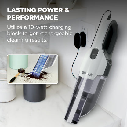 Shark® Cyclone PET Handheld Vacuum, Pearl White, AA701 🍁 All In One Marketplace Canada
