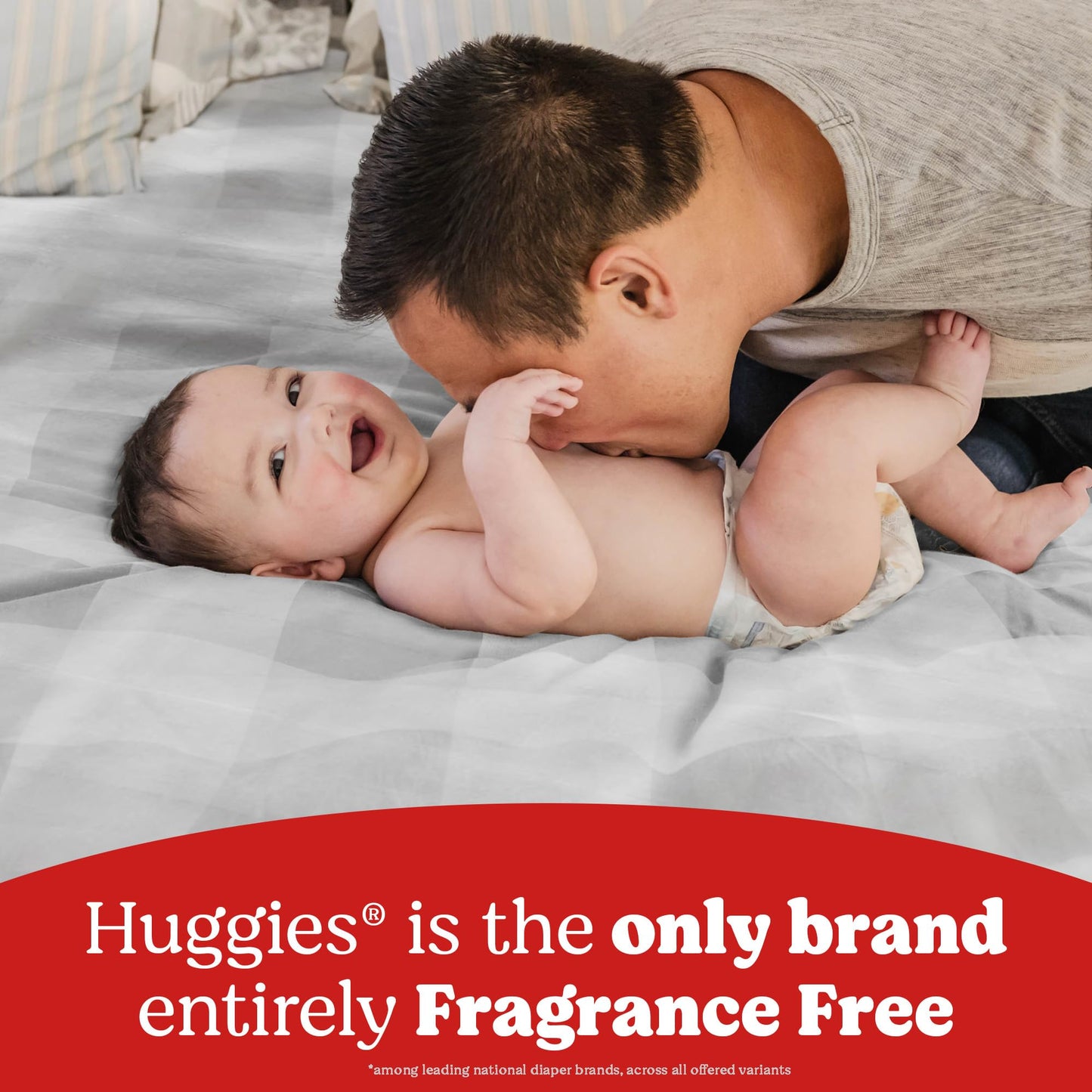 Couches pour bébés HUGGIES Little Snugglers, taille 4, 10-17 kg, 120 couches