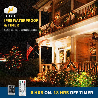 MZD8391 105FT 300LED Color Changing Christmas Light, Christmas Tree Lights 🍁 All In One Marketplace Canada