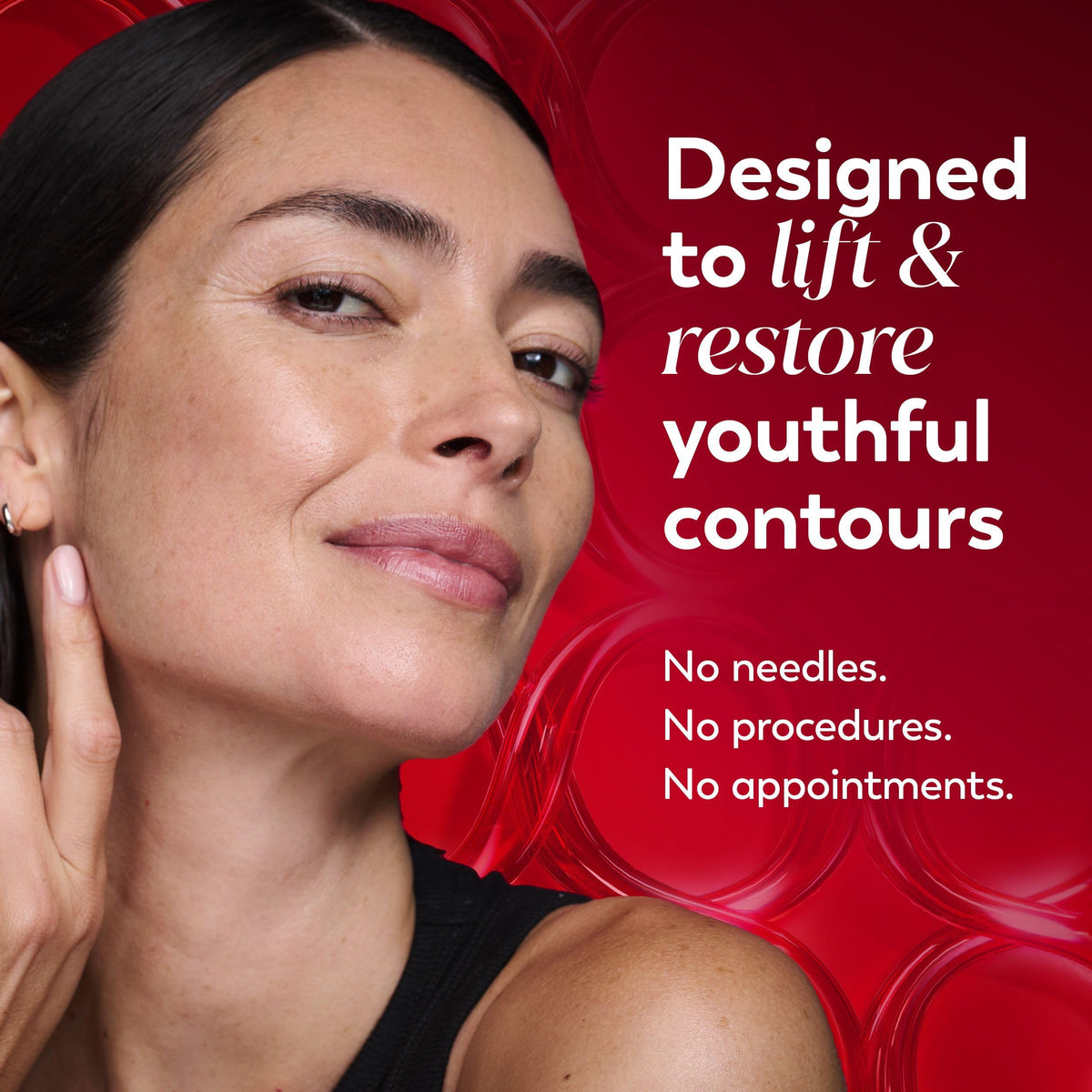 Olay Regenerist Neck and Face Roller, Neck Cream for Tightening and Firming, Anti-Aging Moisturizer for Women, Fragrance-Free, Anti-Wrinkle serum, Face Lift Cream with Hexa-Repair, NAD+, 50 mL