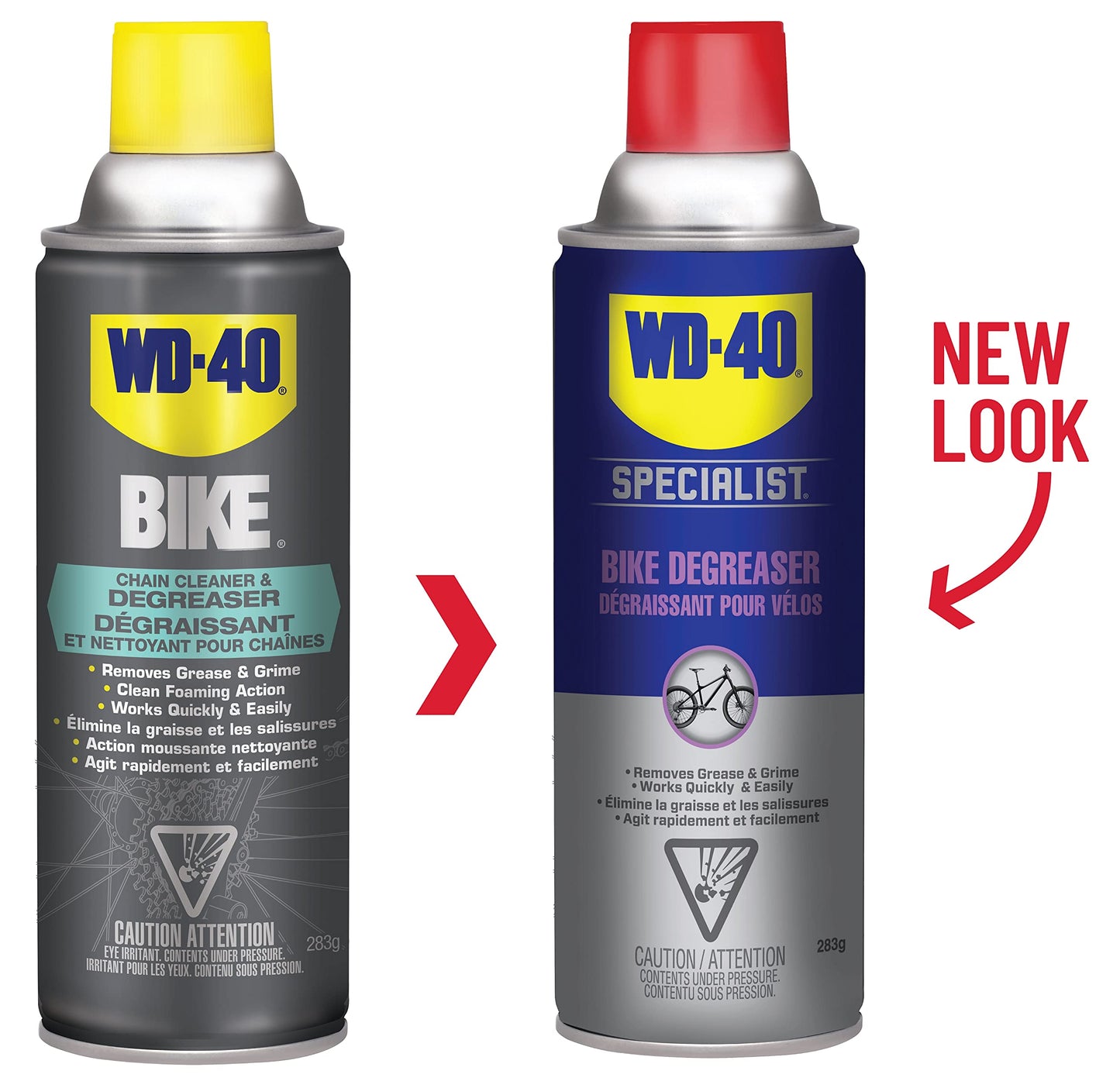 WD-40 Specialist Bike | Foaming Cleaner and Degreaser | Safe for all finishes, components; deeply penetrates to quickly remove stubborn grease and grime from bike chains, 283g | 3006 | Single Can - Available at All In One Marketplace Canada
