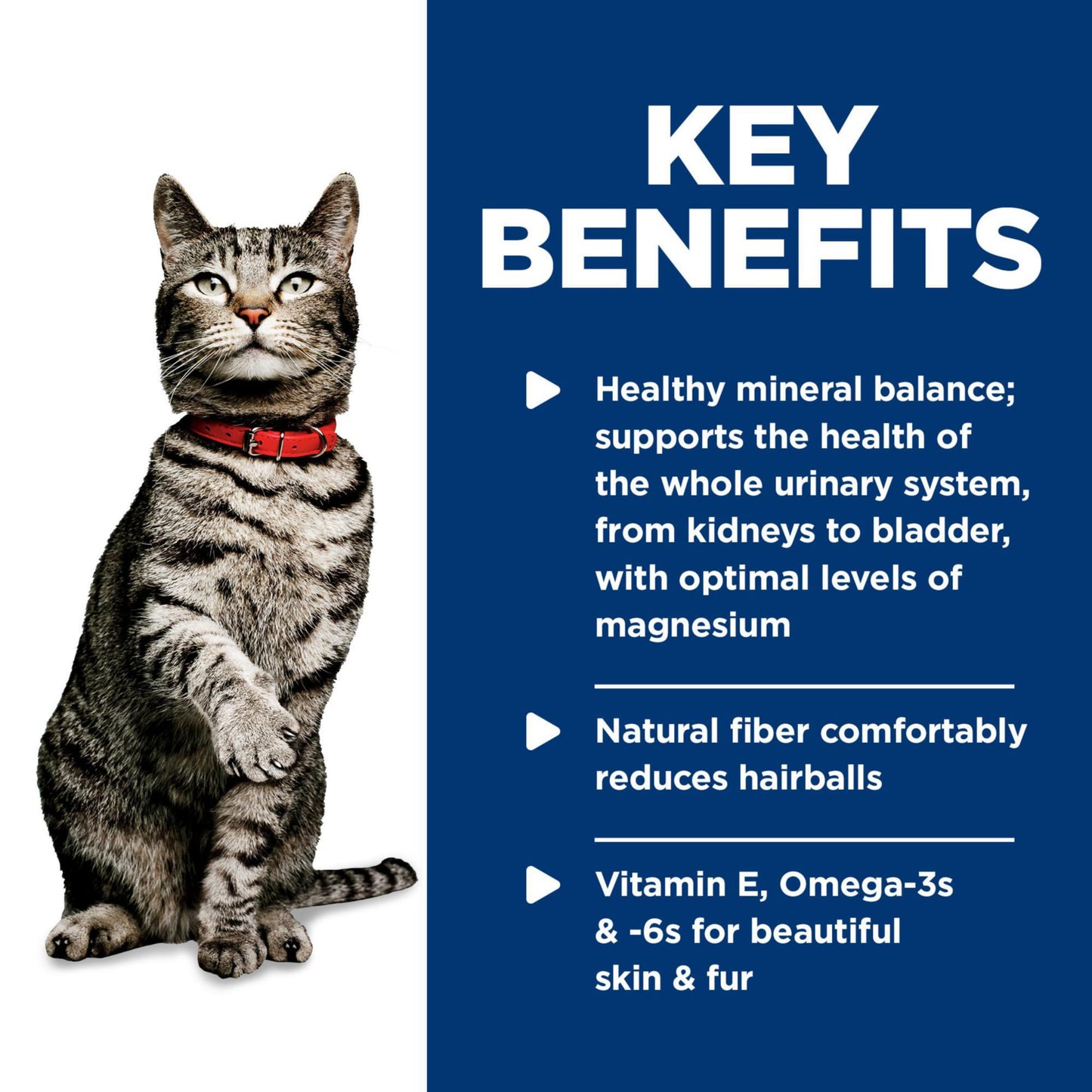 Hill's Science Diet Urinary Hariball Control, Adult 1-6, Urinary Track Health & Hairball Control Support, Wet Cat Food, Chicken Minced, 2.9 oz Can, Case of 24