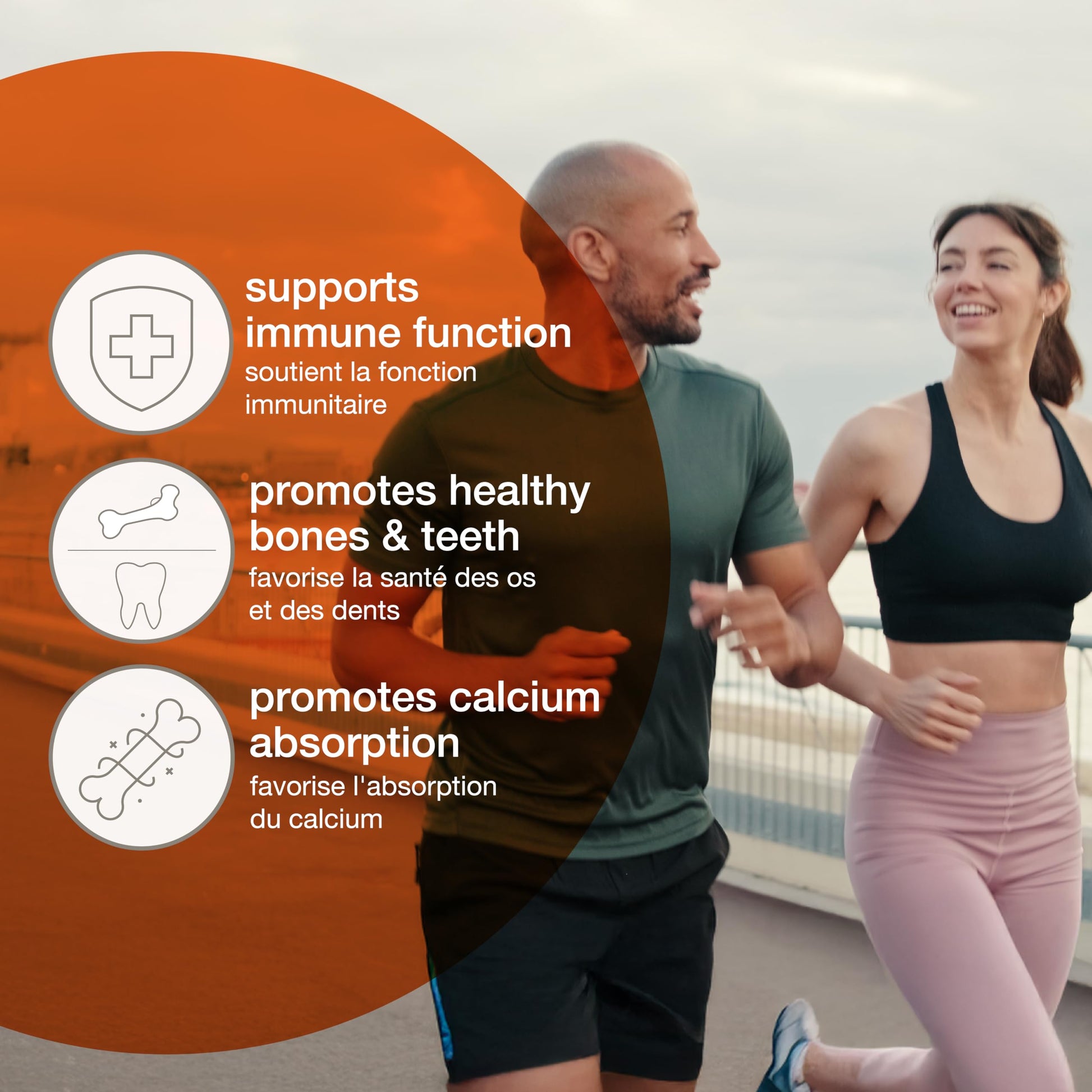 Youtheory K2D3 Zero Sugar Gummies, 1000 IU D3 & MK-7 100 mcg K2, Helps Develop & Maintain Bones & Teeth, Peach Flavour, Vegetarian, 60 Gummies Youtheory