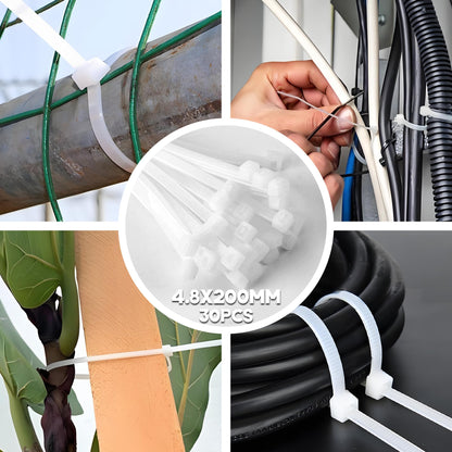 Cartman 32 Piece Bungee Cords Assortment Jar Includes 10" 18" 24" 32" 40" Bungee Cord with Hooks, 8" Canopy Tarp Ball Ties and Tarp Clips - Available at All In One Marketplace Canada