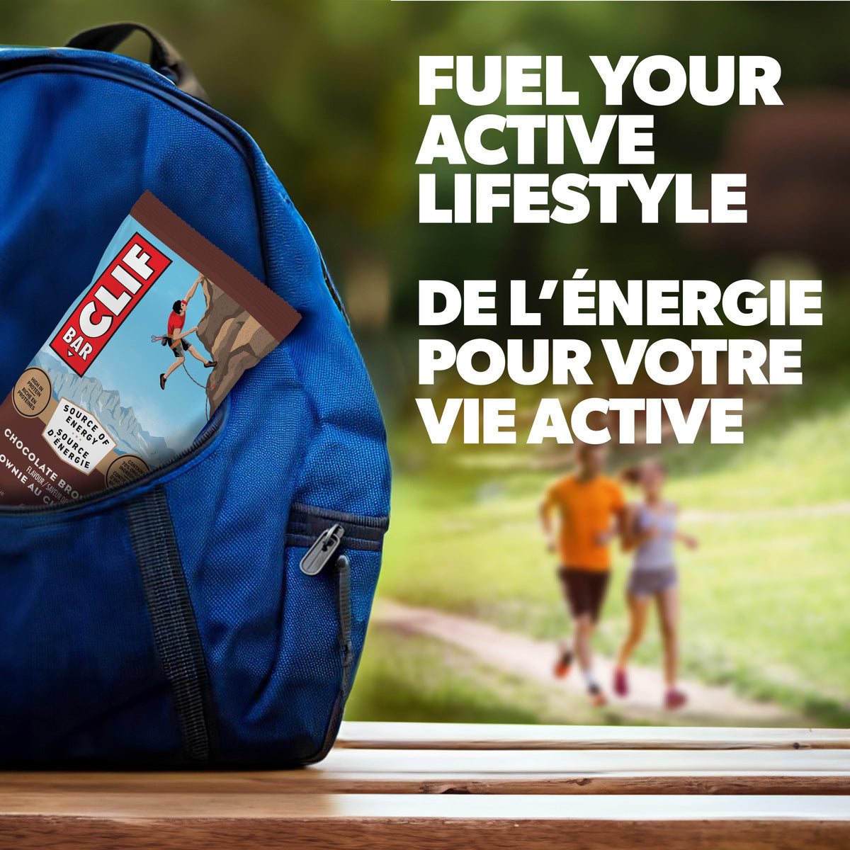 Clif Bar, Energy Bars, Chocolate Brownie, High Protein, 680 g (Pack of 10)