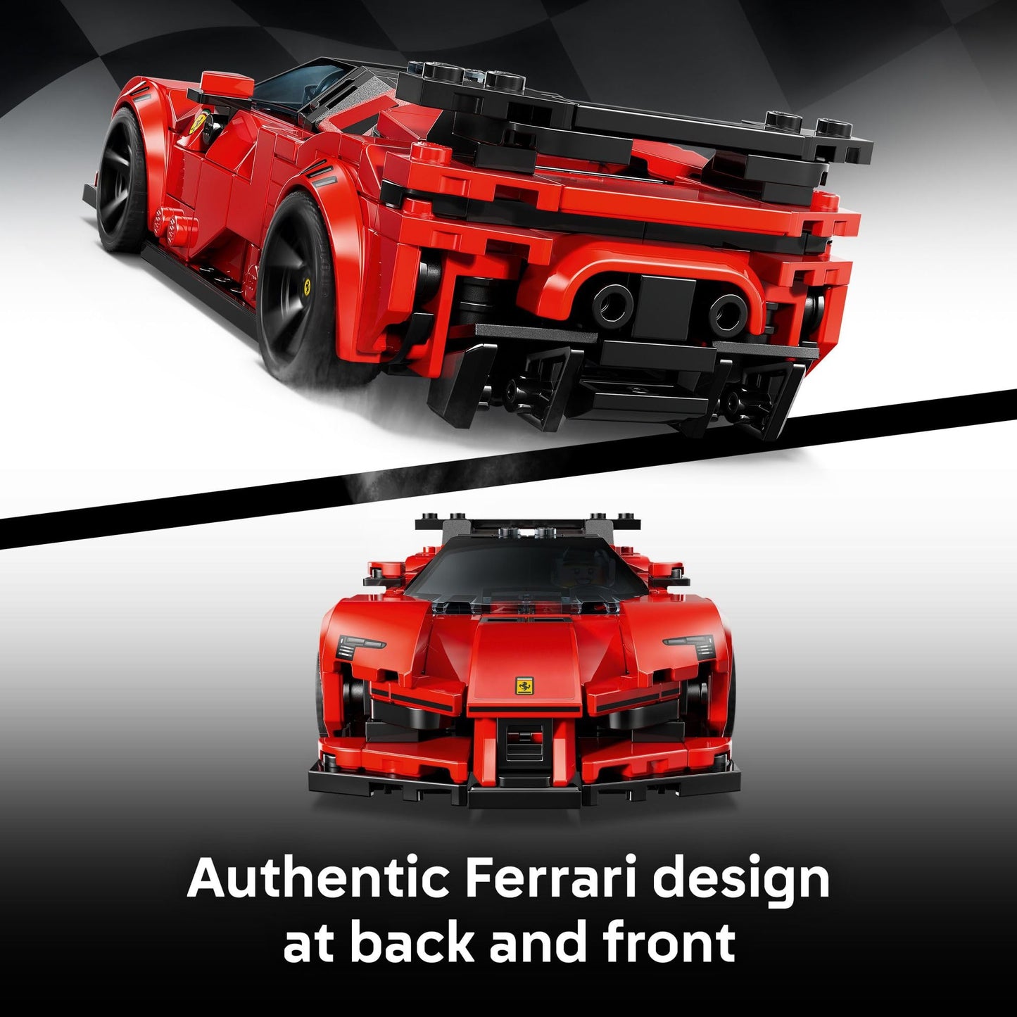 LEGO Speed Champions Ferrari SF90 XX Stradale Sports Car Building Toy for Kids - Building Set W/Ferarri Driver Minifigure for Boys & Girls, Ages 9+ - Gift Idea for Birthdays - 77254 - Available at All In One Marketplace Canada