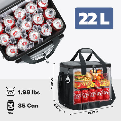 RealCool 35/45 Can Collapsible Soft Cooler Bag, Leakproof Ice Chest 🍁 All In One Marketplace Canada