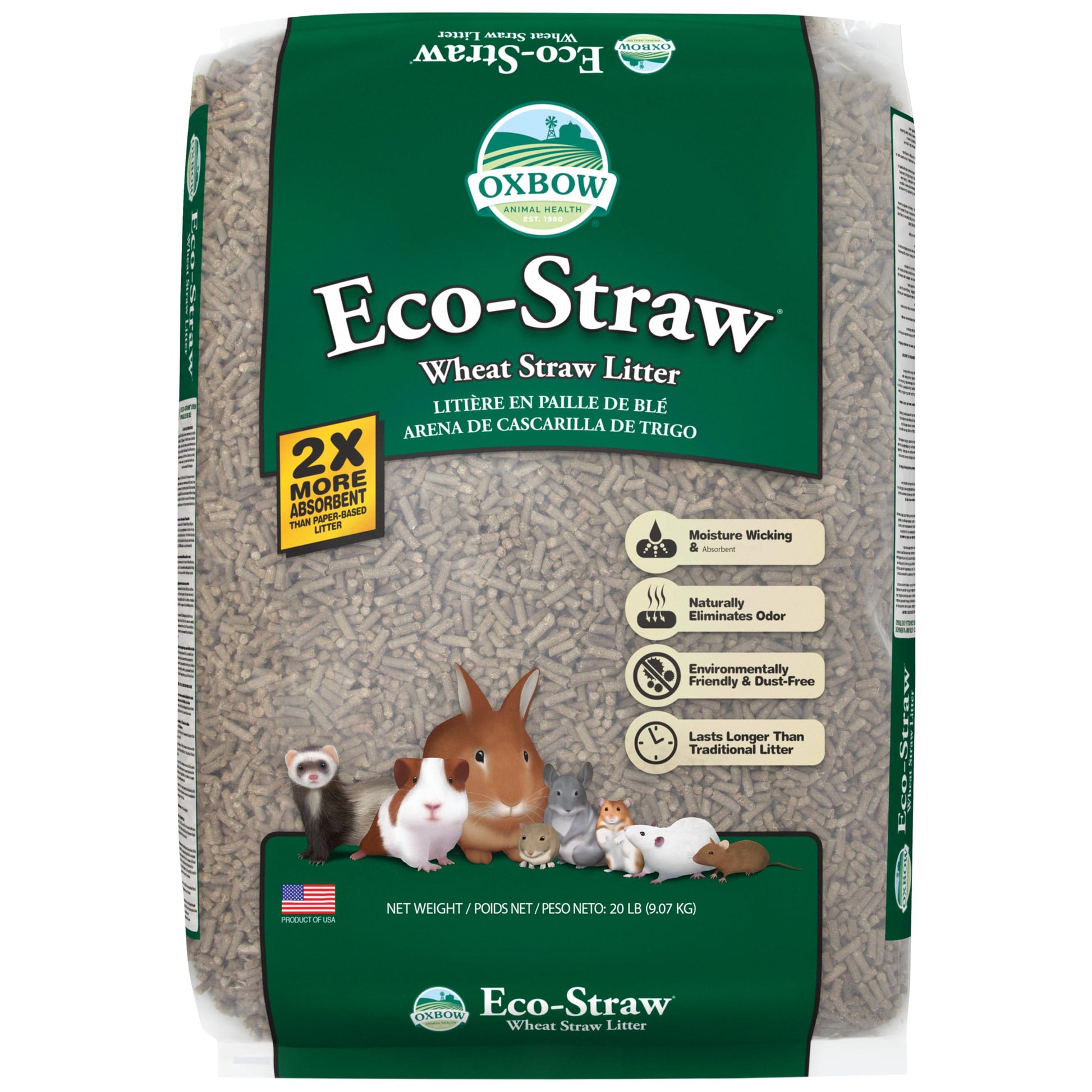 Oxbow Bene Terra Eco-Straw 20-Pound OXBOW